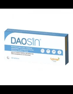 Daosin DAO Enzima Cápsulas 15 tabletas