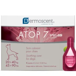 Dermoscent Atop7 Pipetas para Perros y Gatos 4 ud