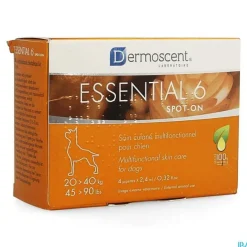 Dermoscent Essential 6 Spot-On Solución Cutánea 4 ud