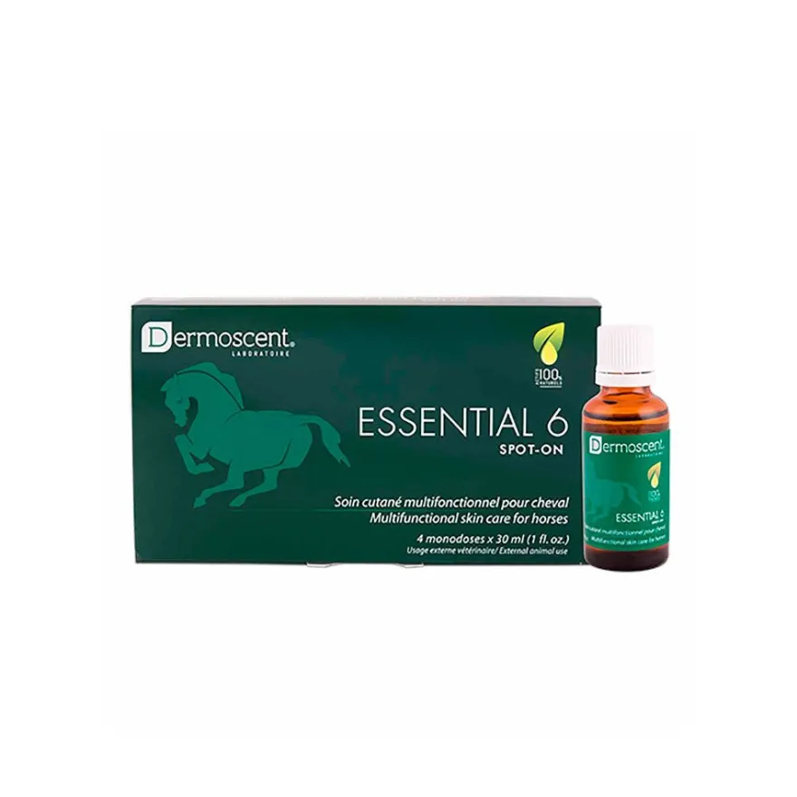 Dermoscent Essential 6 Spot-On Caballos 4 x 30ml