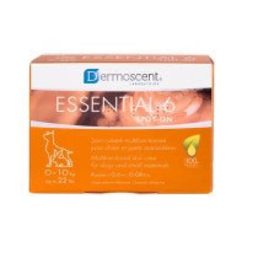 Dermoscent Essential 6 Suplemento para Perros 4 pipetas de 0,6ml