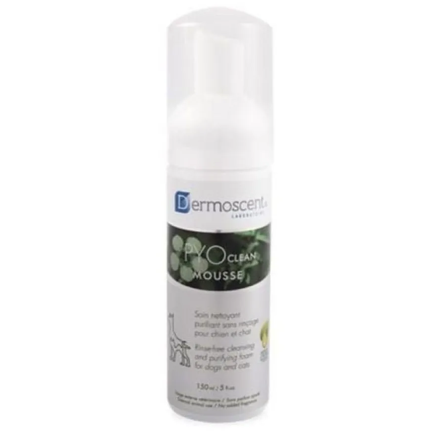 Dermoscent PYOclean Mousse Champú Seco 150ml