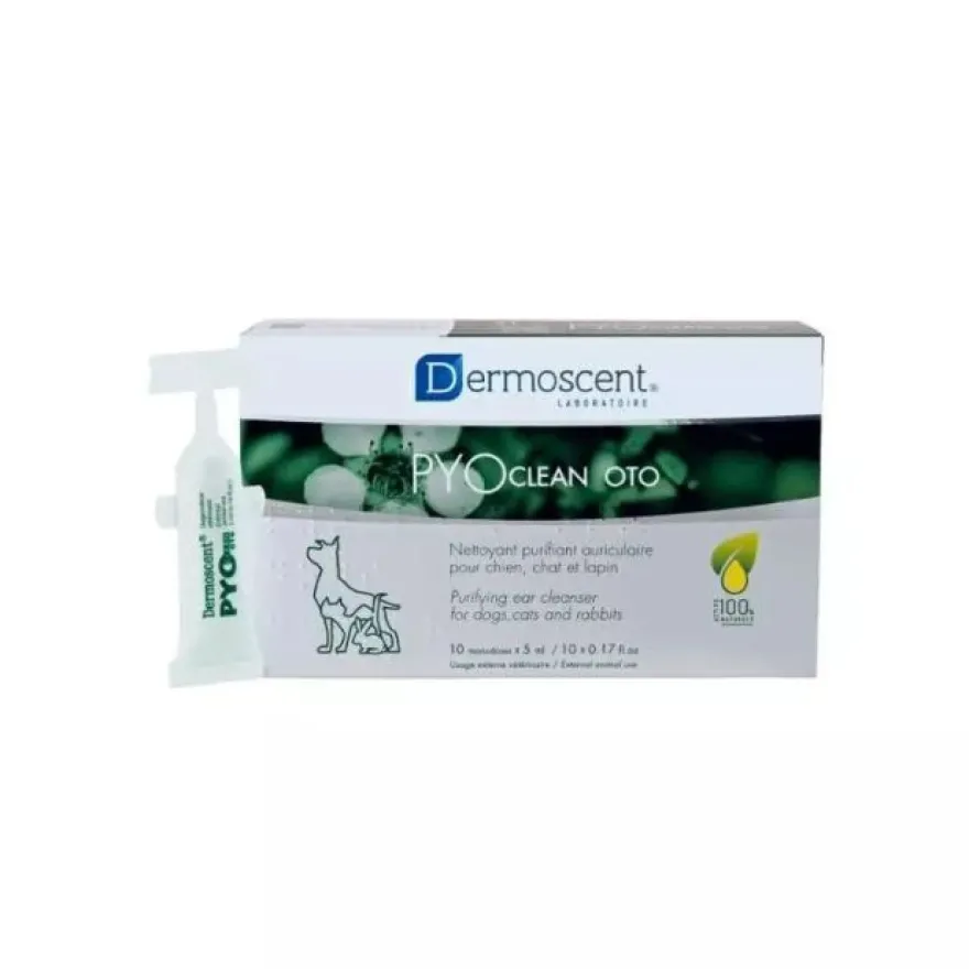 Dermoscent PYO Clean Oto Limpiador Auricular 10 unidosis de 5ml