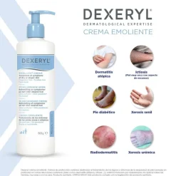 Dexeryl Crema Emoliente 2x500 ml