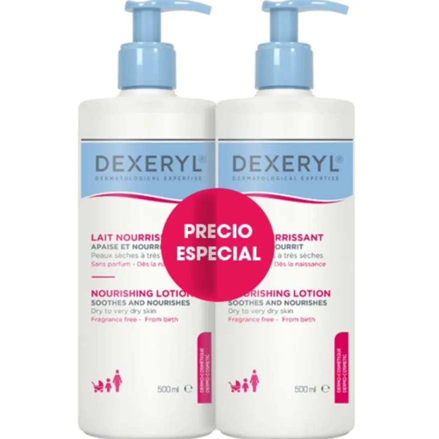 Dexeryl Loción Nutritiva Duplo 2x500 ml