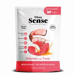 Dibaq Sense Cat Bocaditos de Pollo con Atún 100 g