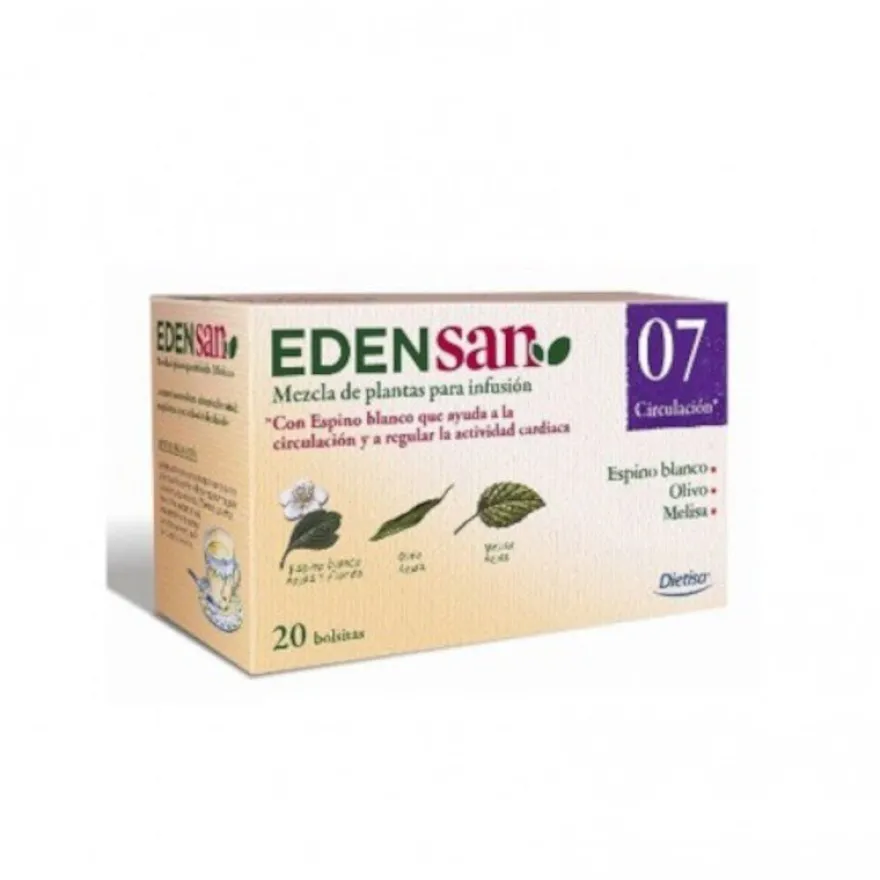Dietisa Edensan 07 Circulación 20 Infusiones