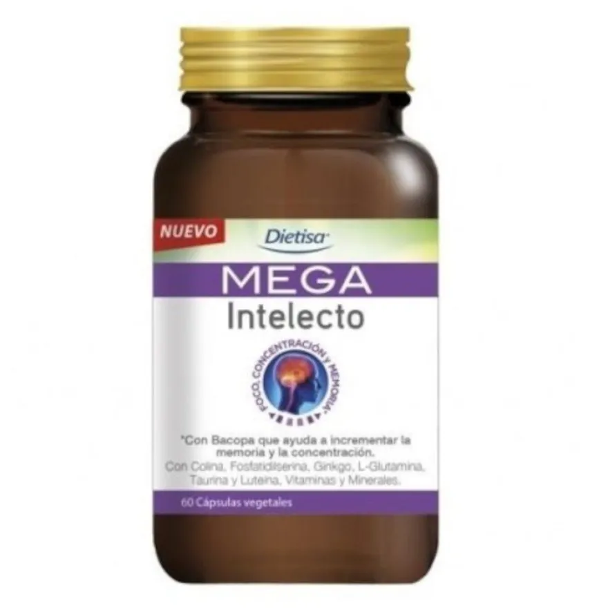 Dietisa Mega Intelecto 60 Cápsulas