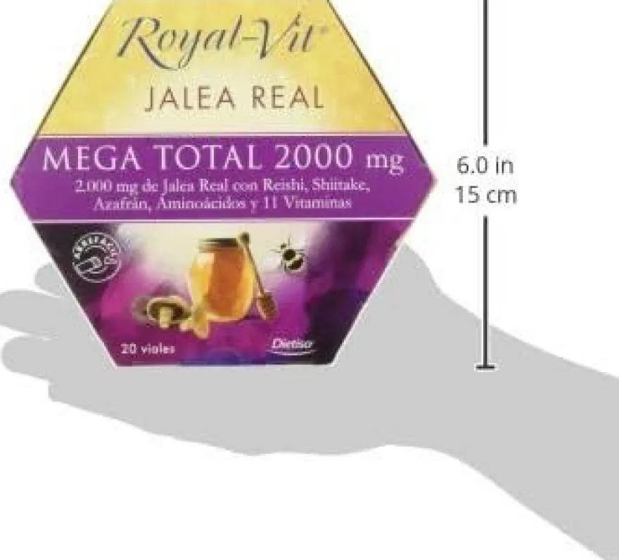 Dietisa Royal Vit Mega Total 2000 Mg 20 Viales