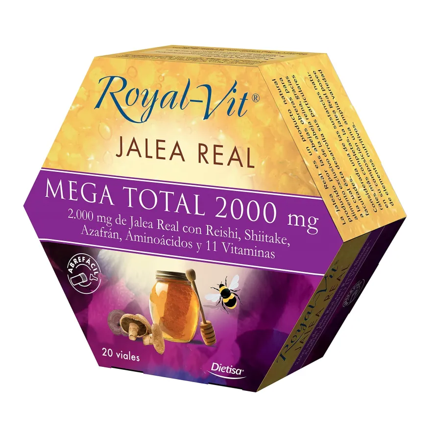 Dietisa Royal Vit Mega Total 2000 Mg 20 Viales