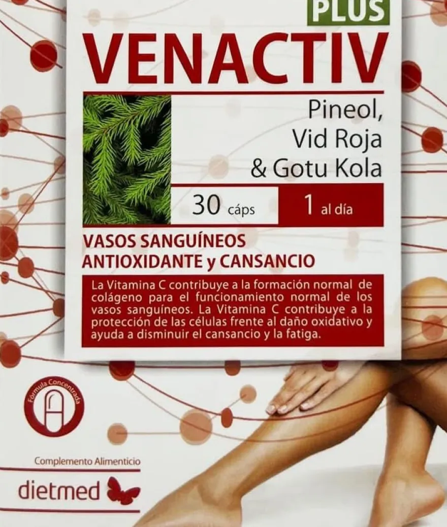 Dietmed Venactiv Plus 30 Cápsulas