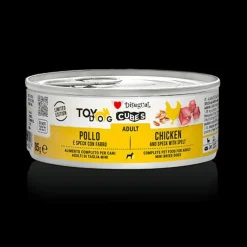 Disugual Cubos para Perro Adulto Sabor Pollo y Espelta Pack de 12 uds