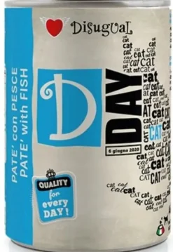 Disugual D-Day Cat Pescado Lata 400g