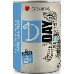 Disugual D-Day Dog Pescado Comida Húmeda 6x400gr