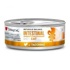 Disugual Diet Cat Digestion Low Fat Pavo Lata 85g