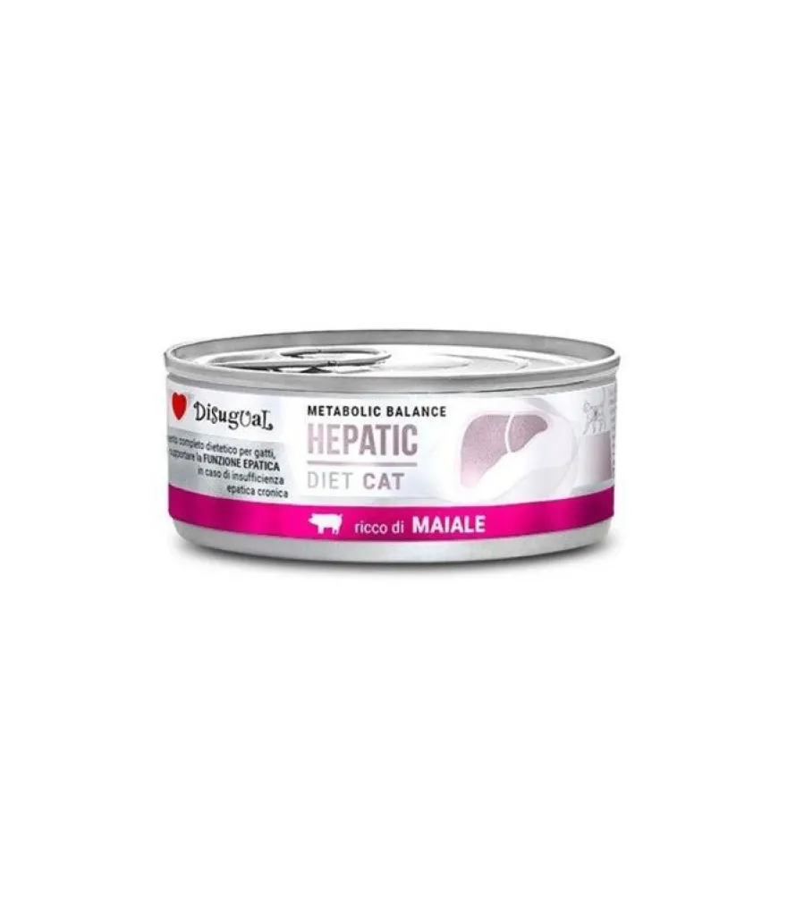 Disugual Diet Cat Hepatic Cerdo Lata 85g