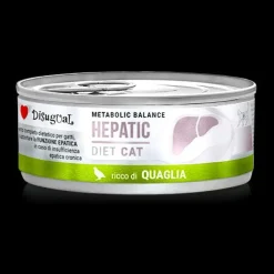 Disugual Diet Cat Hepatic Codorniz Comida Húmeda 12x85g