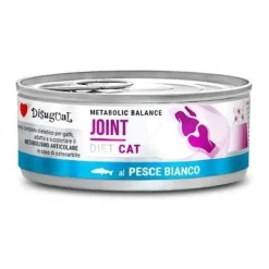 Disugual Diet Cat Joint Pescado Blanco Alimento Húmedo 85g