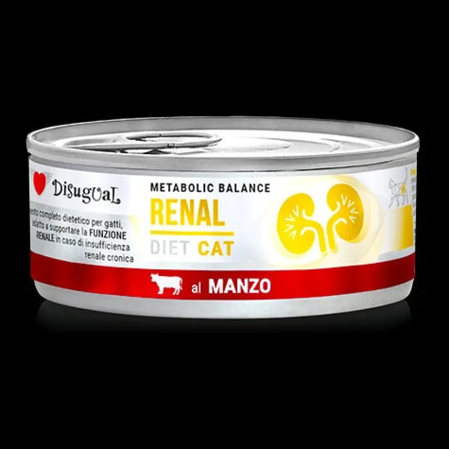 Disugual Diet Cat Renal Ternera Lata 85g