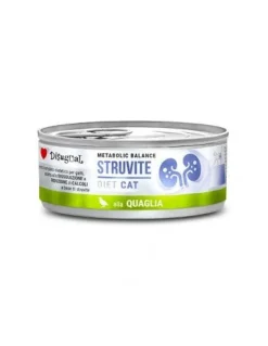 Disugual Diet Cat Struvite Codorniz Alimento Húmedo 85g