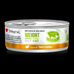 Disugual Diet Cat Weight Pavo Alimento Húmedo 400gr