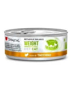 Disugual Diet Cat Weight Pavo Alimento Húmedo 400gr
