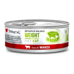 Disugual Diet Cat Weight Ternera Lata 85g
