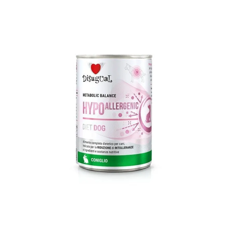 Disugual Diet Conejo Hipoalergénico Comida Húmeda 400g