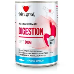Disugual Diet Dog Digestion Pescado Blanco 6x400gr