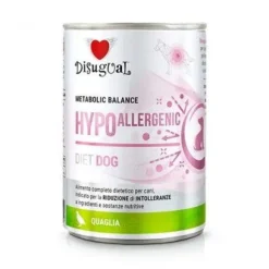 Disugual Diet Dog Hypoallergenic Codorniz Comida para Perros 400g
