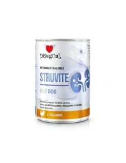 Disugual Diet Dog Struvite Pavo Alimento Húmedo 6x400g
