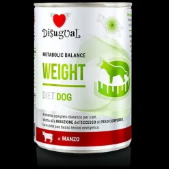 Disugual Diet Dog Weight Comida Húmeda Ternera 400g