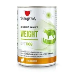 Disugual Diet Dog Weight Comida Húmeda Ternera 400g