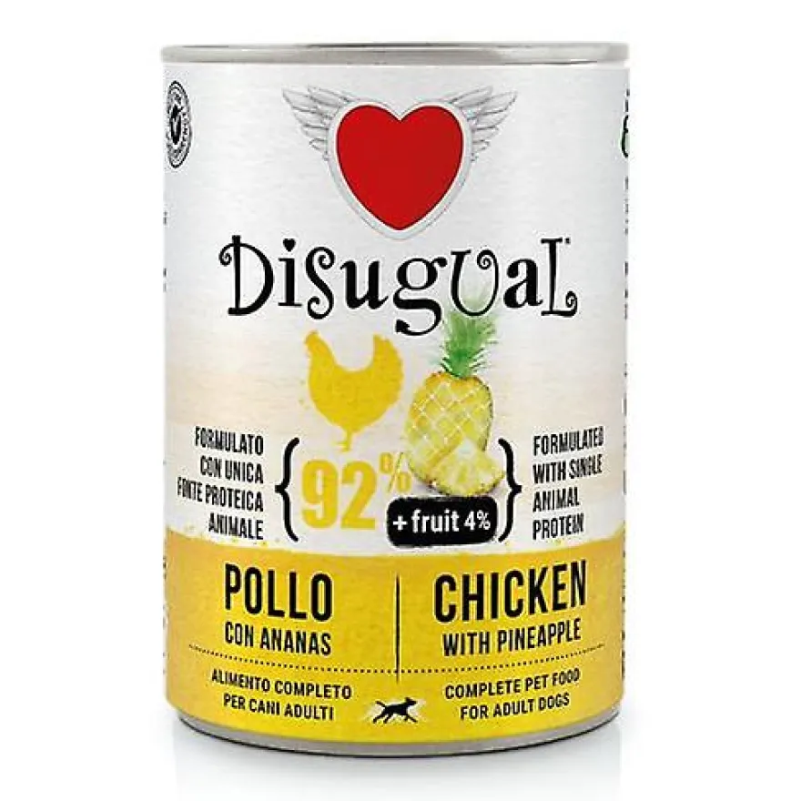 Disugual Fruit Dog Pollo Piña Alimento Húmedo 150g