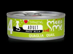 Disugual Mini-Me Cat Codorniz Comida Húmeda 12x85g
