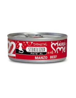 Disugual Mini-Me Cat Esterilizado Pate Ternera 12x85g