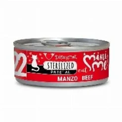 Disugual Mini-Me Cat Esterilizado Pate Ternera 12x85g