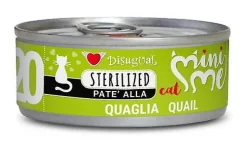 Disugual Mini-Me Cat Esterilizado Paté Codorniz 12x85g