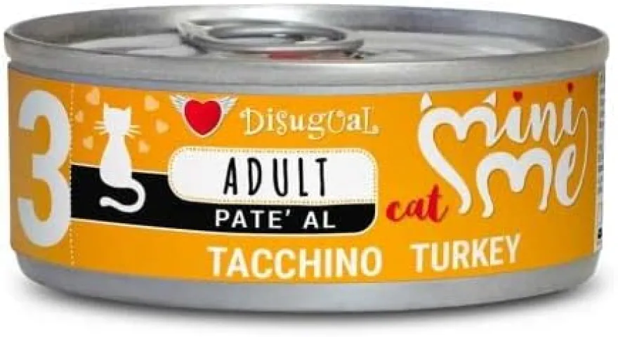 Disugual Mini-Me Cat Pavo Paté 12x85g