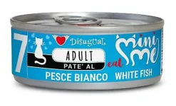 Disugual Mini-Me Cat Pescado Blanco Comida Húmeda 12x85g
