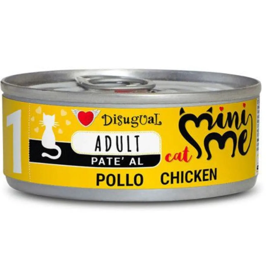 Disugual Mini-Me Cat Pollo Lata 12x85g