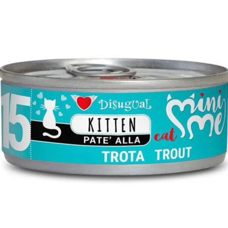 Disugual Mini-Me Kitten Paté de Trucha 12x85g
