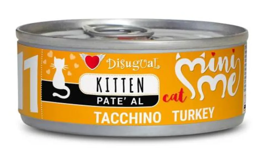 Disugual Mini-Me Kitten Pavo Lata 12x85g