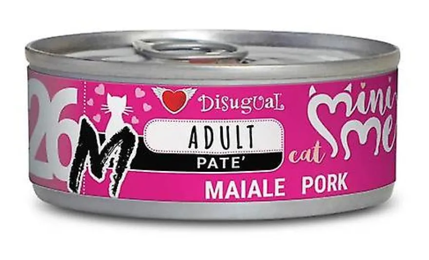 Disugual Mini-Me Paté Monoproteico de Cerdo Lata 12x85g