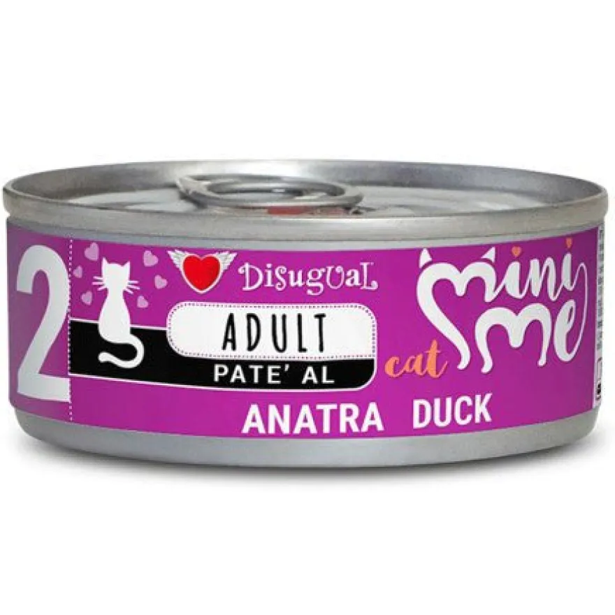 Disugual Mini-Me Pato Pâté para Gatos 12x85g