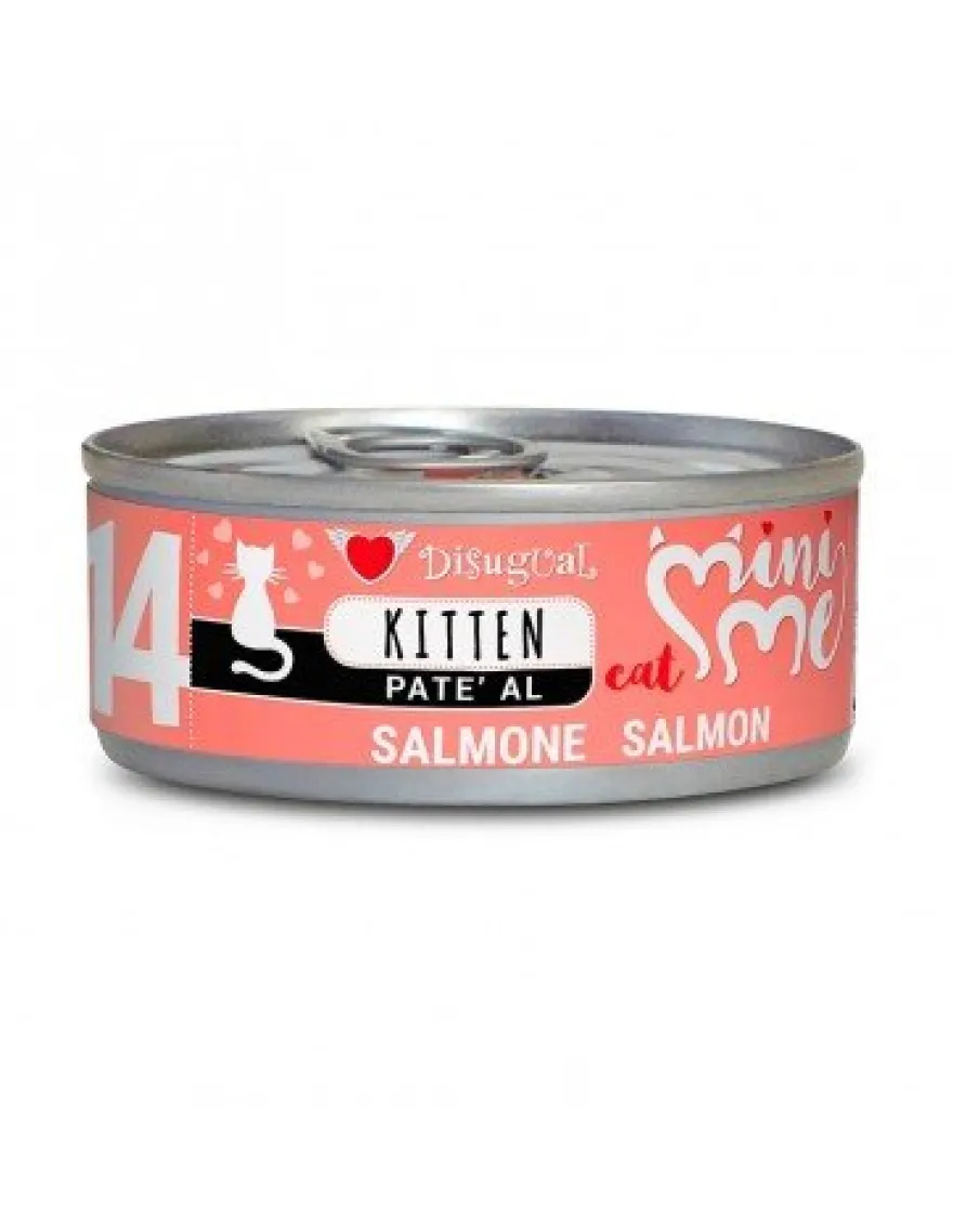 Disugual Mini-Me Pâté Gatito Salmón 12x85g