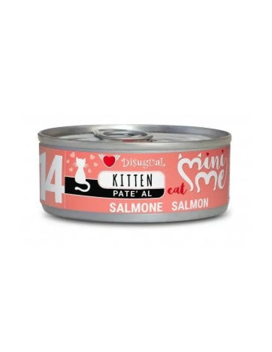 Disugual Mini-Me Pâté Gatito Salmón 12x85g