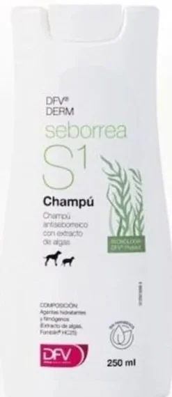 Divasa Sac DFV Derm Champú Seborrea S1 Líquido 250ml
