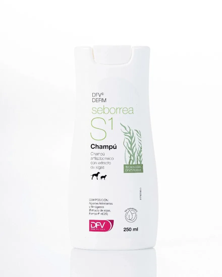 Divasa Sac DFV Derm Champú Seborrea S1 Líquido 250ml