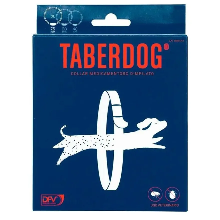 Divasa Taberdog Collar Antiparasitario Dimpilato 75 cm 1 ud
